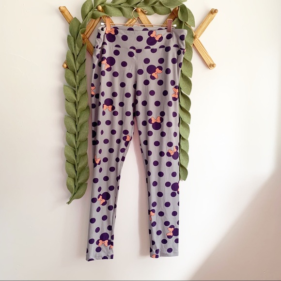 LuLaRoe Pants - LuLaRoe Minnie Mouse Polka Dot Leggings